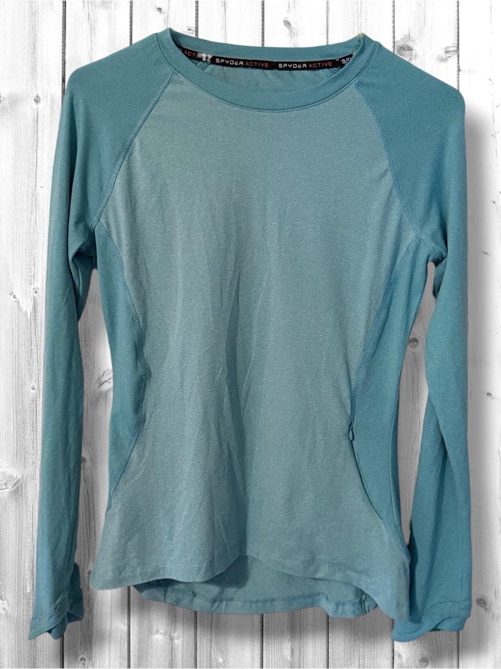 🌼Spyder Active Long Sleeve Tee in Teal